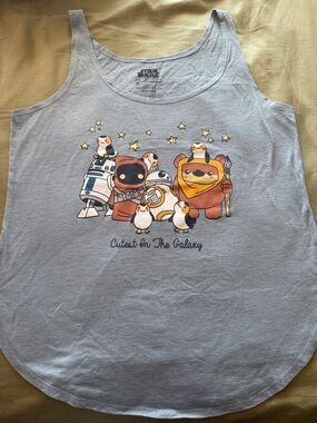 Star Wars Light Blue Tank Top